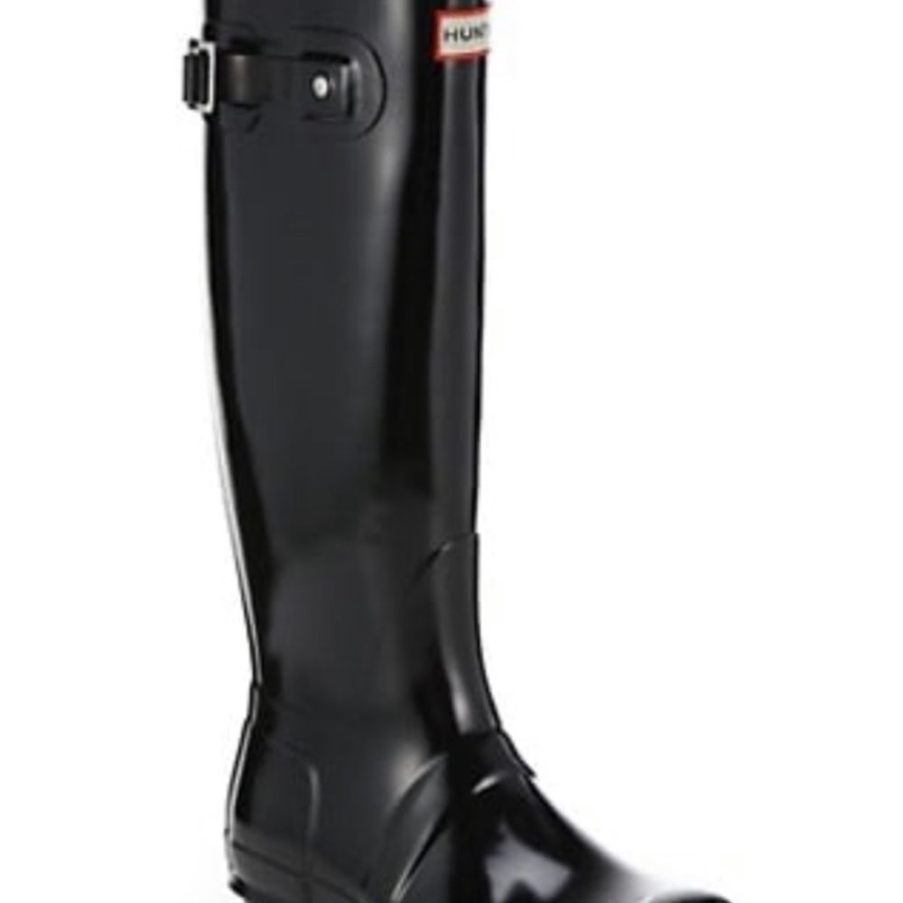 Womens Hunter Glossy Rainboots